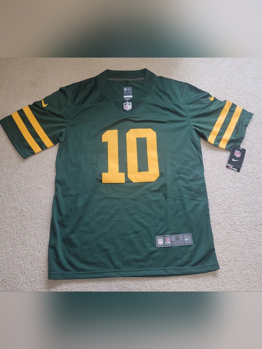 Green Bay Packers Jordan Love #10 NFL Stitched Jersey Men S